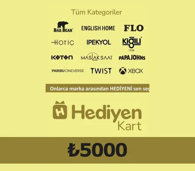 Hediyen KART - All Access TRY 5000 Gift Card TR — лицензионный ключ