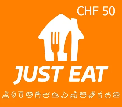 Just Eat 50 CHF Gift Card CH — лицензионный ключ