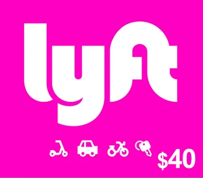 LYFT $40 Gift Card US — лицензионный ключ