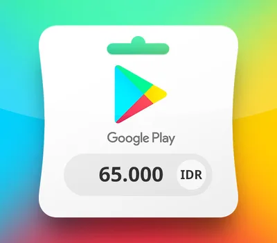 Google Play IDR 65000 Gift Card ID — лицензионный ключ