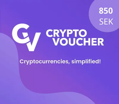 Crypto Voucher Bitcoin (BTC) 850 SEK Key Global — лицензионный ключ
