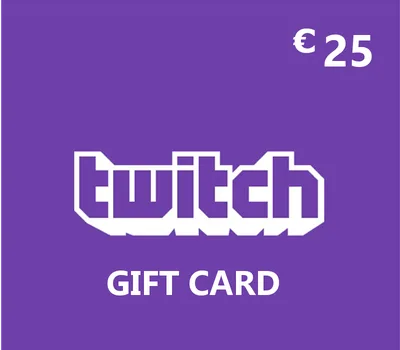 Twitch €25 Gift Card NL — лицензионный ключ
