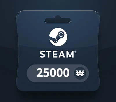 Steam Gift Card KRW 25000 KR Activation Code