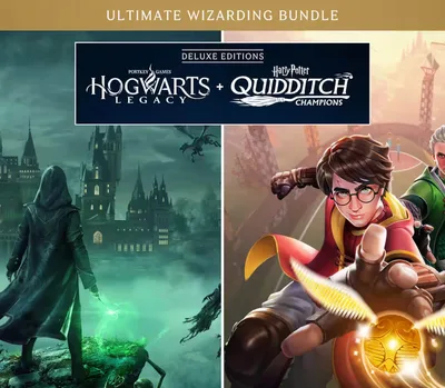 Hogwarts Legacy + Harry Potter: Quidditch Champions Deluxe Editions Bundle EU XBOX One / Xbox Series X|S CD Key — лицензионный ключ
