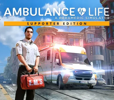 Ambulance Life: A Paramedic Simulator Supporter Edition EU PC Steam CD Key — лицензионный ключ