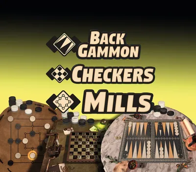 Backgammon + Checkers + Mills PC Steam CD Key — лицензионный ключ