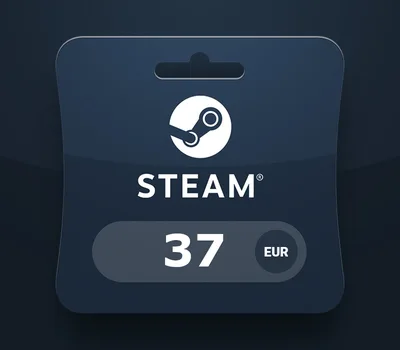 Steam Wallet Card €37 EU Activation Code — лицензионный ключ