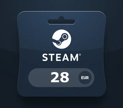 Steam Wallet Card €28 EU Activation Code — лицензионный ключ