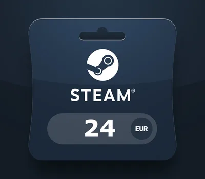Steam Wallet Card €24 EU Activation Code — лицензионный ключ