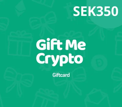 Gift Me Crypto 350 SEK Gift Card — лицензионный ключ