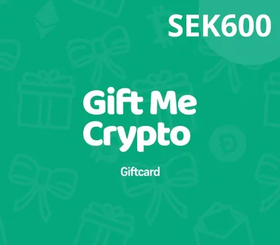 Gift Me Crypto 600 SEK Gift Card — лицензионный ключ
