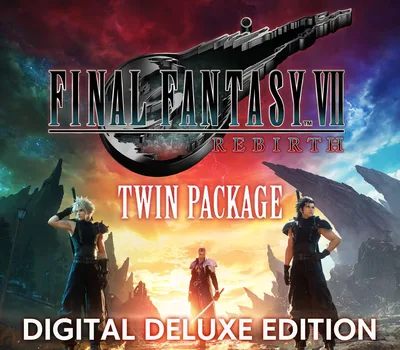 Final Fantasy VII Remake & Rebirth: Digital Deluxe Twin Pack PC Steam CD Key — лицензионный ключ