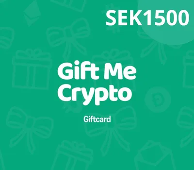 Gift Me Crypto 1500 SEK Gift Card — лицензионный ключ