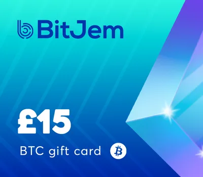 BitJem Crypto Gift Card (BTC) £15 — лицензионный ключ