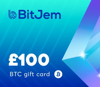 BitJem Crypto Gift Card (BTC) £100 — лицензионный ключ