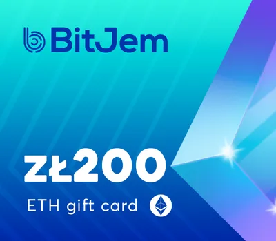BitJem Crypto Gift Card (ETH) zł200 — лицензионный ключ