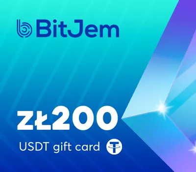 BitJem Crypto Gift Card (USDT) zł200 — лицензионный ключ
