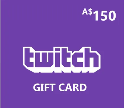 Twitch AUD 150 Gift Card AU — лицензионный ключ