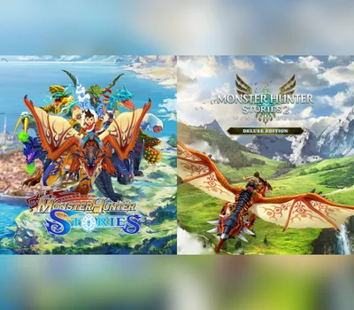 Monster Hunter Stories Deluxe Collection EU PC Steam CD Key — лицензионный ключ