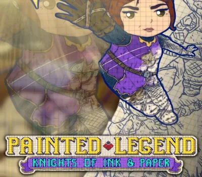 Painted Legend: Knights of Ink & Paper PC Steam CD Key — лицензионный ключ