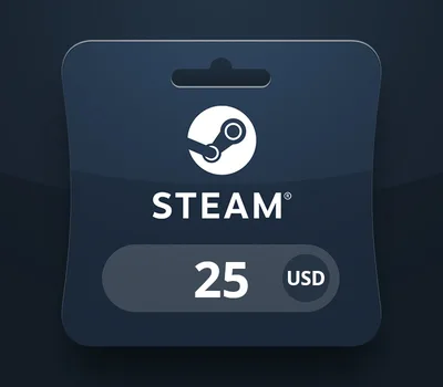Steam Wallet USD 25 Gift Card TR — лицензионный ключ