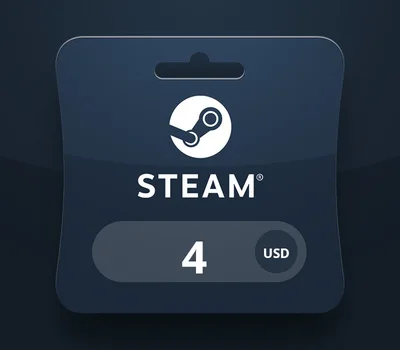 Steam Wallet USD 4 Gift Card AR — лицензионный ключ