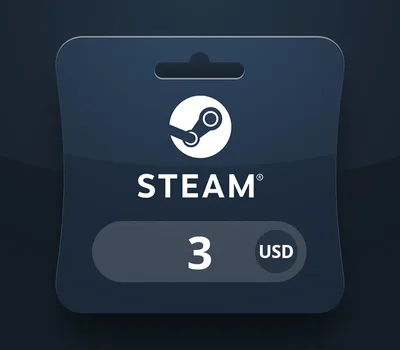 Steam Wallet USD 3 Gift Card AR — лицензионный ключ
