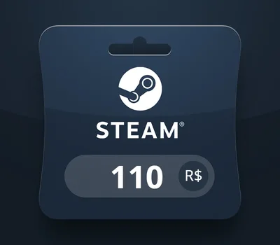 Steam Wallet BRL 110 Gift Card BR — лицензионный ключ