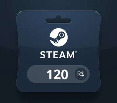 Steam Wallet BRL 120 Gift Card BR — лицензионный ключ