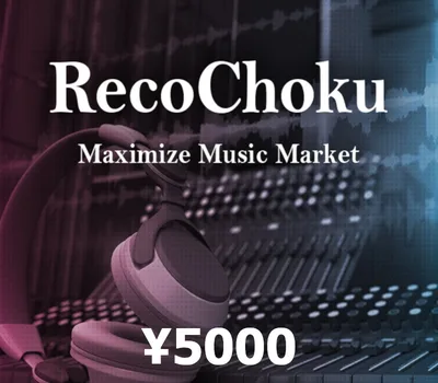 Recochoku ¥5000 Gift Card JP — лицензионный ключ