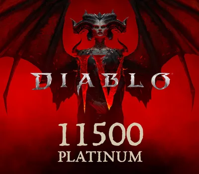 Diablo IV - 11500 Platinum Voucher EU XBOX One / Xbox Series X|S CD Key — лицензионный ключ
