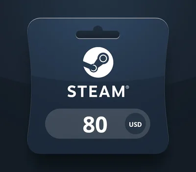 Steam Wallet USD 80 Gift Card TR — лицензионный ключ