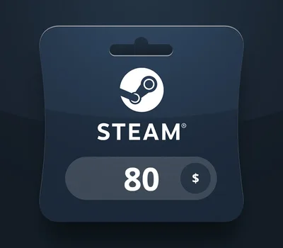 Steam Wallet USD 80 Gift Card US — лицензионный ключ