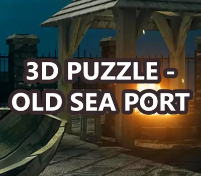 3D PUZZLE - Old Sea Port PC Steam CD Key — лицензионный ключ