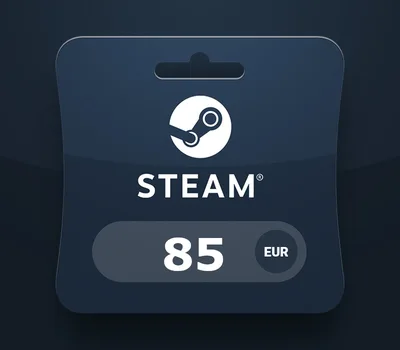 Steam Wallet Card €85 EU Activation Code — лицензионный ключ