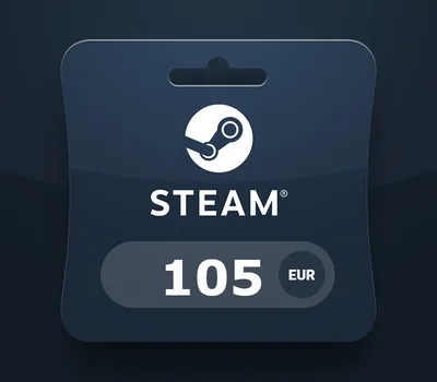 Steam Wallet Card €105 EU Activation Code — лицензионный ключ