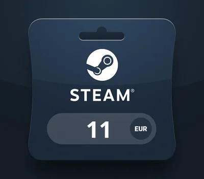 Steam Wallet Card €11 EU Activation Code — лицензионный ключ