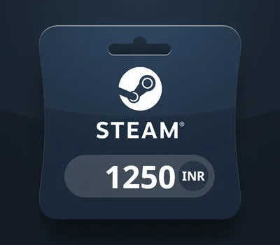 Steam Wallet INR 1250 Gift Card IN — лицензионный ключ