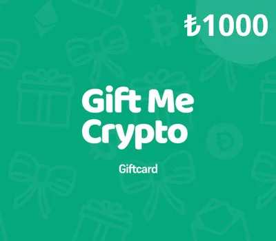 Gift Me Crypto ₺1000 Gift Card Global — лицензионный ключ