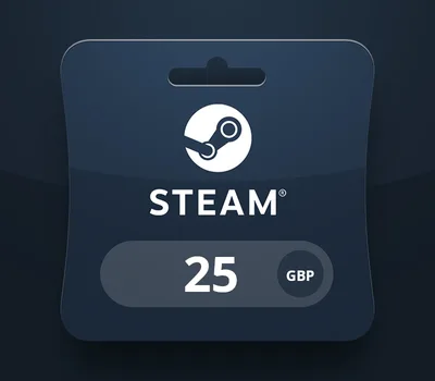 Steam Gift Card £25 UK Activation Code — лицензионный ключ