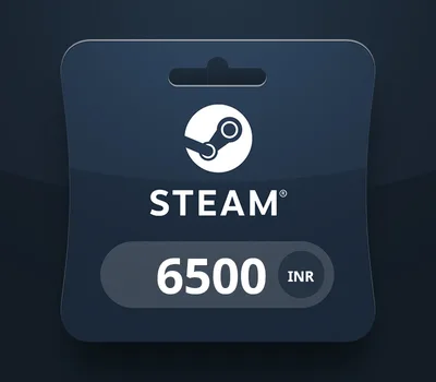 Steam Wallet Card ₹6500 INR Activation Code — лицензионный ключ