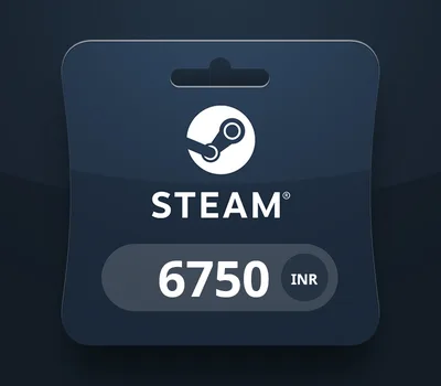 Steam Wallet Card ₹6750 INR Activation Code — лицензионный ключ