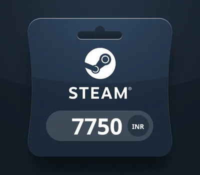 Steam Wallet Card ₹7750 INR Activation Code — лицензионный ключ