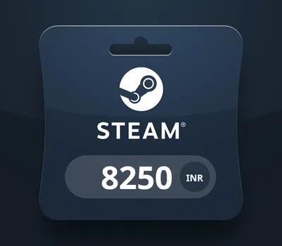 Steam Wallet Card ₹8250 INR Activation Code — лицензионный ключ