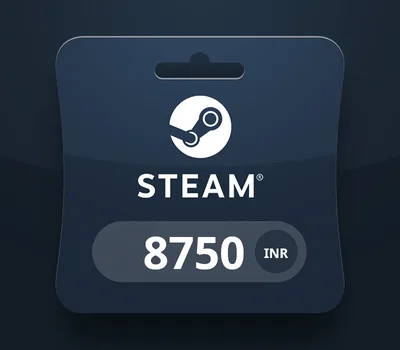 Steam Wallet Card ₹8750 INR Activation Code — лицензионный ключ