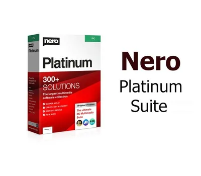 Nero Platinum Suite CD Key (1 Year / 1 PC) — лицензионный ключ