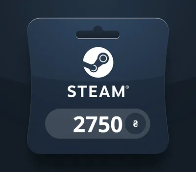 Steam Wallet UAH 2750 Gift Card UA — лицензионный ключ