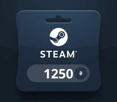 Steam Wallet UAH 1250 Gift Card UA — лицензионный ключ