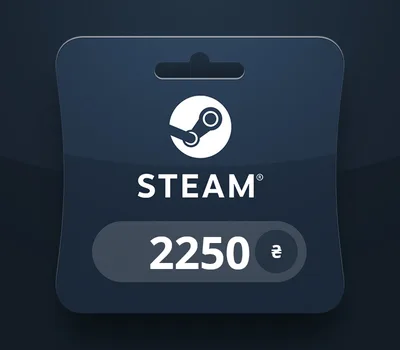 Steam Wallet UAH 2250 Gift Card UA — лицензионный ключ