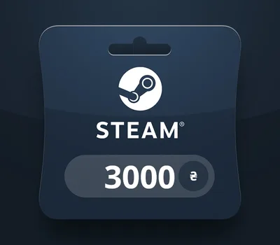 Steam Wallet UAH 3000 Gift Card UA — лицензионный ключ